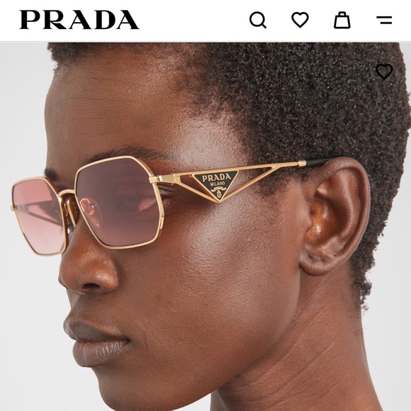 PRADA PR A51S 5AK4OC Gold Pink
Gradient Red 58 mm Women's Sunglasses - Picture 8 of 8